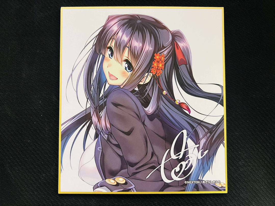 Signed Mini Shikishi Sayuki Takayashiro
