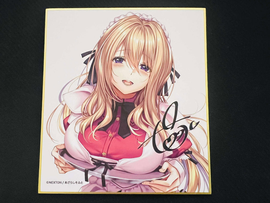 Signed Mini Shikishi Chitose Tsutamachi