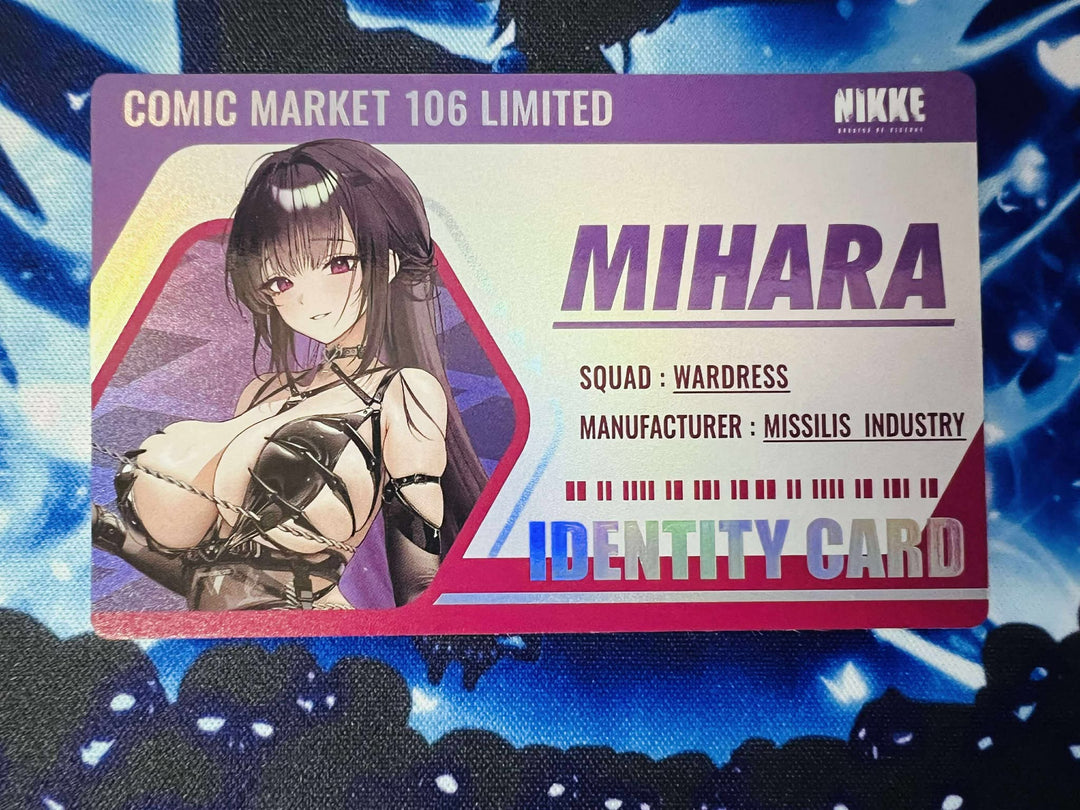 NIKKE Comic market 106 limited card Mihara