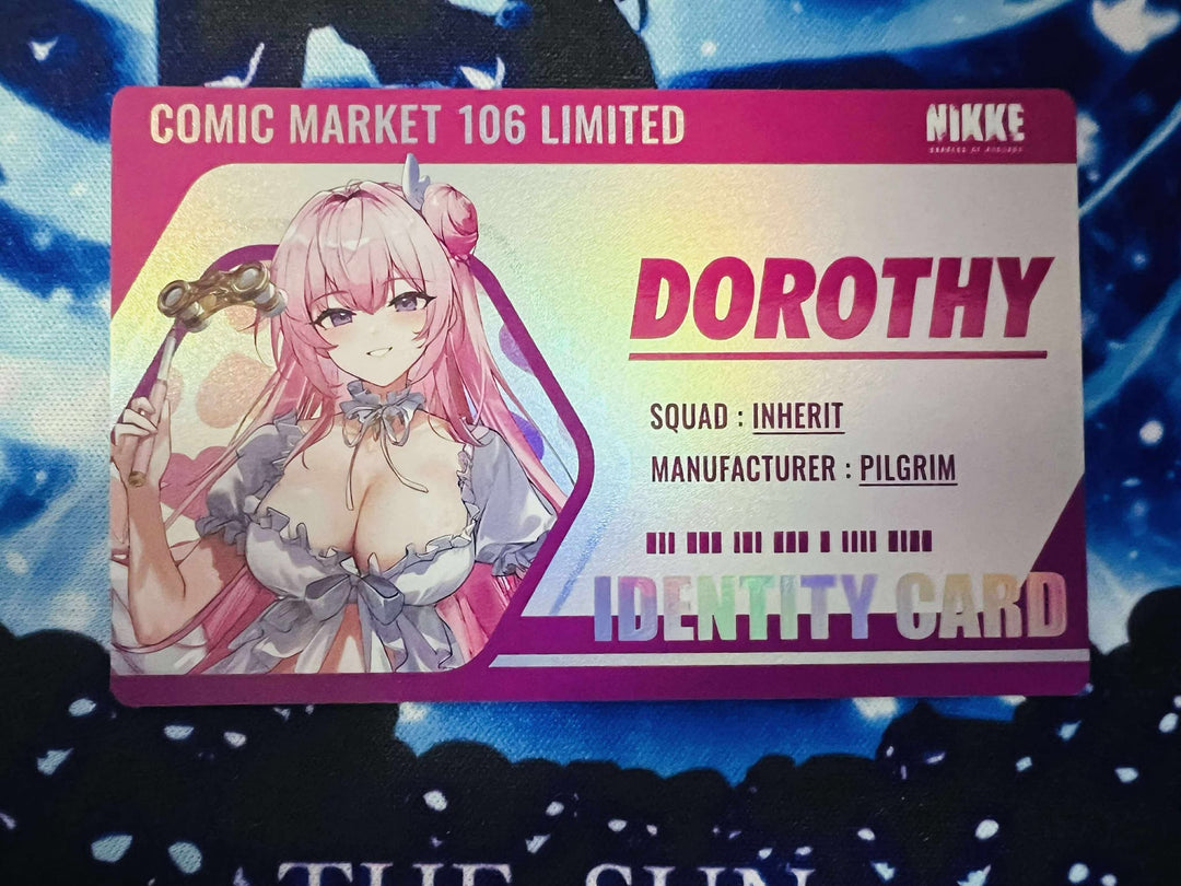 NIKKE Comic market 106 limited card Dorothy