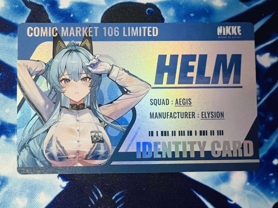 NIKKE Comic market 106 limited card Helm