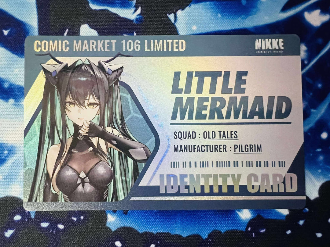 NIKKE Comic market 106 limited card Little mermaid