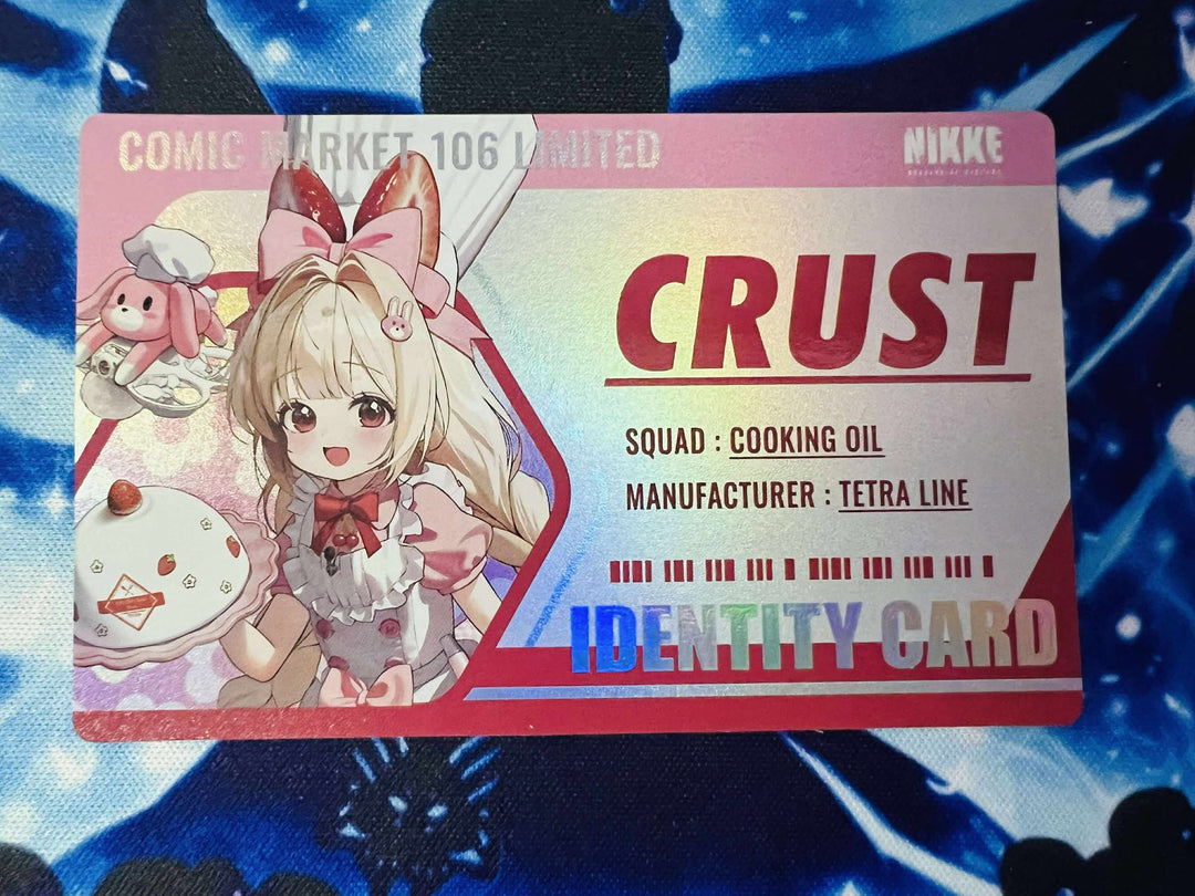 NIKKE Comic market 106 limited card Crust