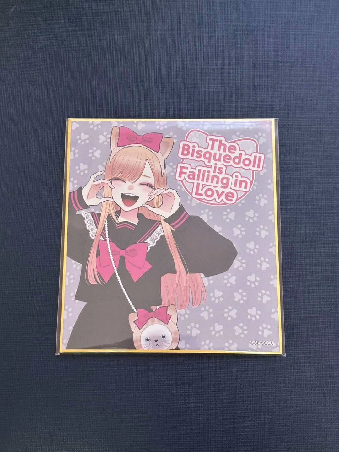 My Dress-Up Darling Square enix kuji Kitagawa Marin Shikishi card