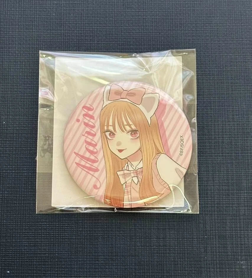 My Dress-Up Darling Square enix kuji Kitagawa Marin Can Badge
