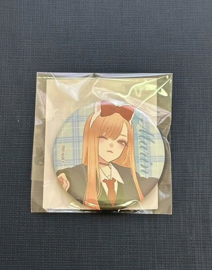 My Dress-Up Darling Square enix kuji Kitagawa Marin Can Badge
