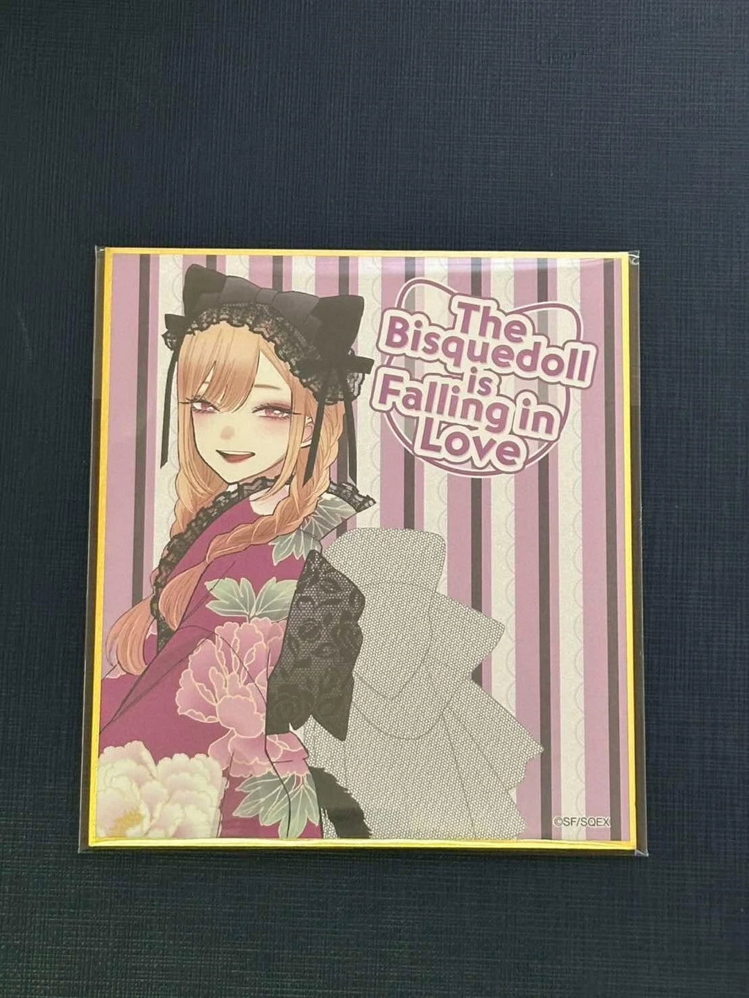 My Dress-Up Darling Square enix kuji Kitagawa Marin Shikishi card