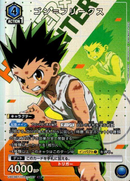 UA03BT/HTR-1-007 SR ☆ Gon Freecss