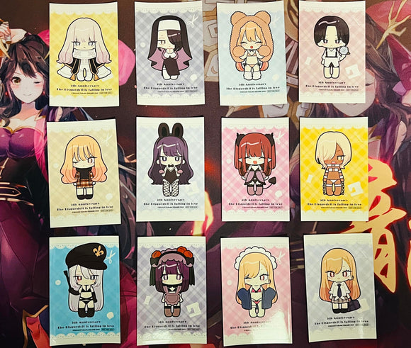 Special stickers complete sets (12 types)