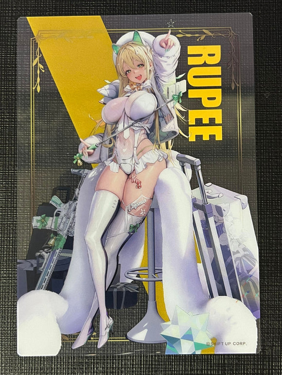 NIKKE Exhibition limited clear card Rupee