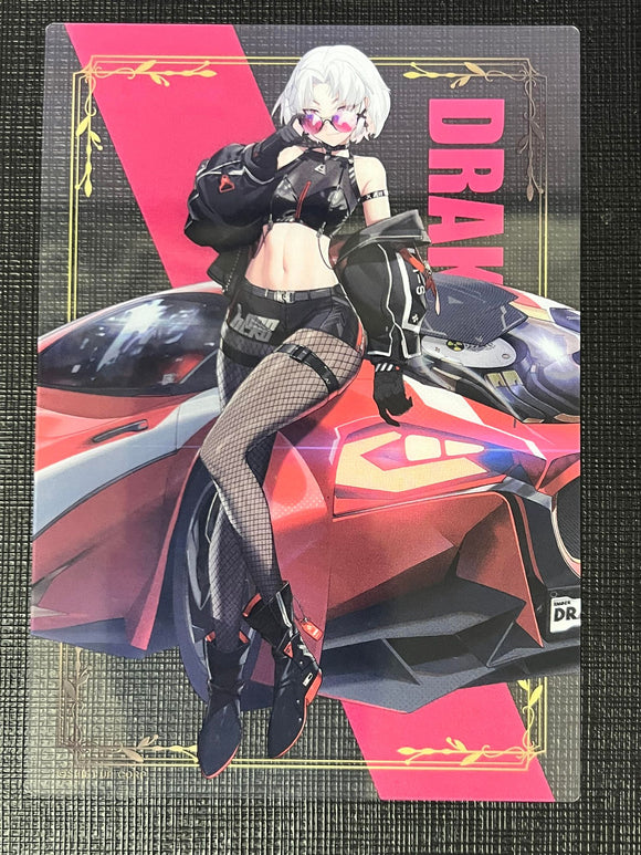 NIKKE Exhibition limited clear card Drake