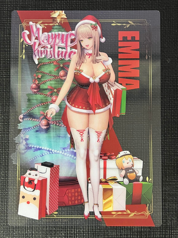 NIKKE Exhibition limited clear card Emma